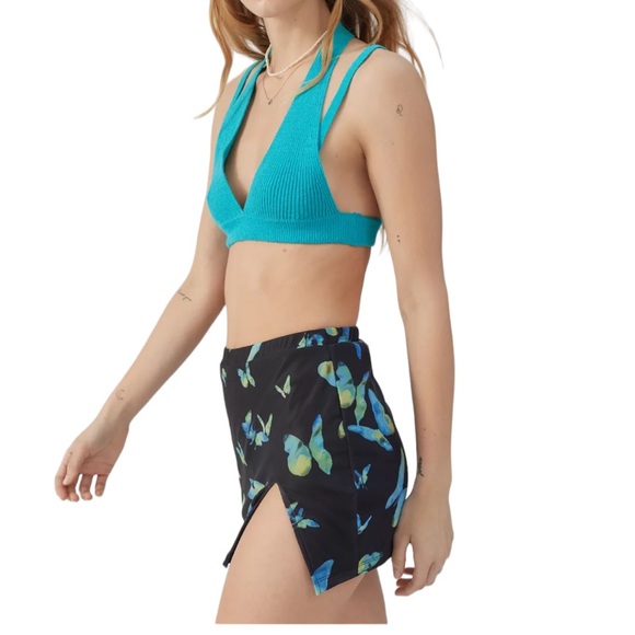 UO Strappy Sweater Crop Top Rib Knit Top NWT size S, M and L - Picture 4 of 4